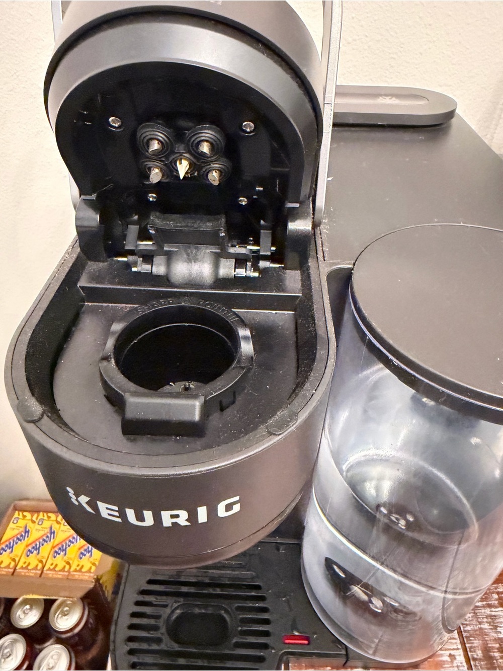 Keurig Black and Silver Single-Serve Coffee Maker - Picture 7 of 8